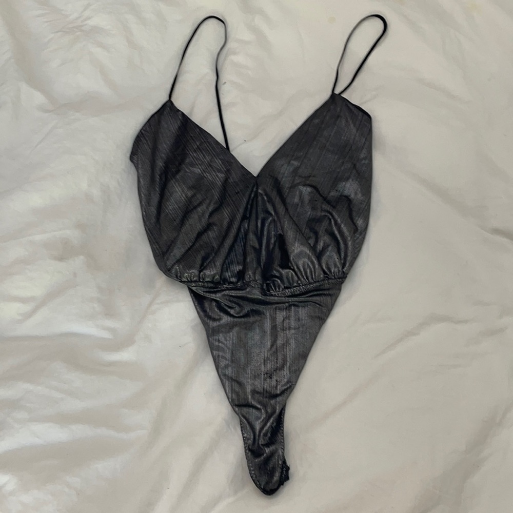 Zara metallic bodysuit